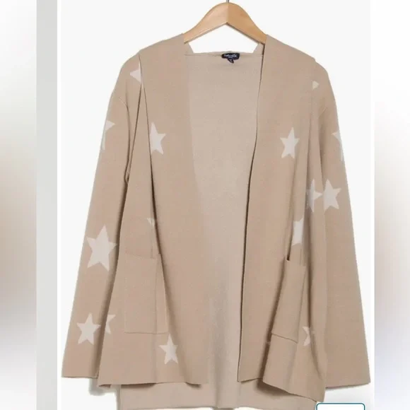 Splendid Sydney star hooded cardigan